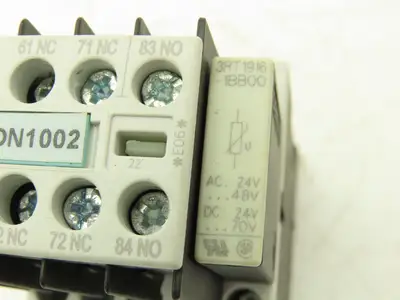 Siemens 3RT1015-1BB41 Motor Starter Contactor 24V Coil 5Hp 600V Lot of 3