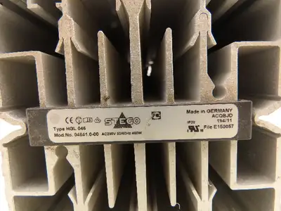 Stego 04641.0-00 HGL 046 DIN Rail Fan Heater for Electrical Enclosures 400W 230V
