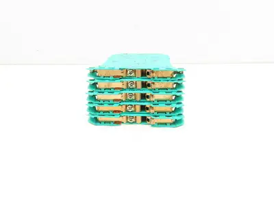 Pepperl+Fuchs Z728 Safe Snap Zener Barrier 28VDC 93mA 1 Channel Lot Of 5