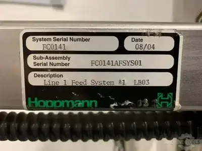 USED 2004 HOPPMAN FT-15