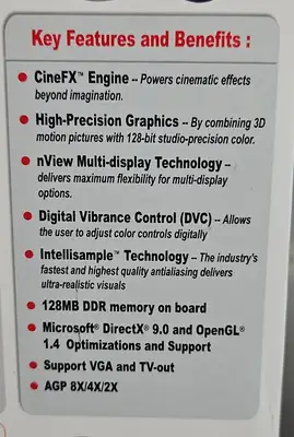 Used Jaton 3DFORCE FX-5200 TV 82208D/V5 Graphics/Video Cards South Carolina US | Palmetto Automation #1158580