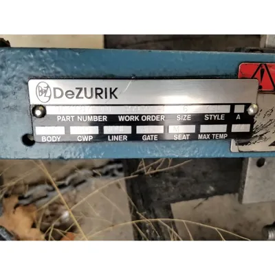 USED DEZURIK KGC