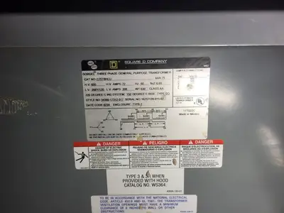 USED 2002 SQUARE D C75T8HCU