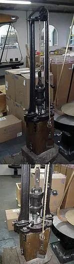 5350-385 Antique Rare Foot Drop Hammer Press Circa 1890 MFG. by Blundell & Co.