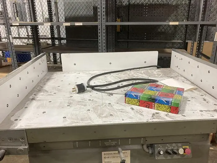 Used 45″ POLAR RB5 PAPER JOGGER _UNKNOWN_ Paper Joggers | Paper Converting Equipment #395853