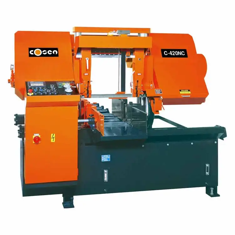 New | in-Stock COSEN C-420NC Horizontal Dual Column Band Saws | Worldwide Machine Tool #494234