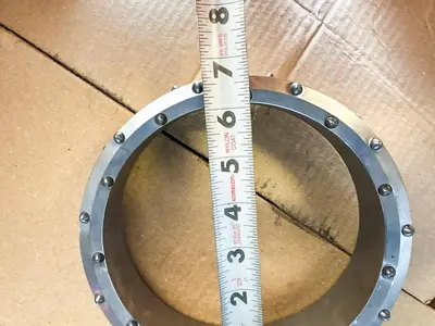 New | in-Stock AFTERMARKET 6" DUAL ROTARY SHOE – 22 BALLISTIC BUTTON ASSEMBLY Drilling Attachments Pennsylvania US | East West Machinery & Drilling #1418078