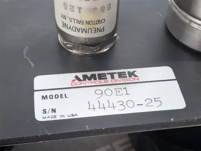 Ametek 90E1 MODCAL Pressure Control Assembly Used