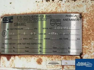 USED GEA Niro 96" GEA Niro Sanitary Spray Drying System, Model PSD4, S/S
