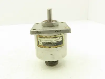 Heidenhain ROD 529/2010.05000 Rotary Encoder 3/8" Shaft 10 Pin ID 406 020 1J