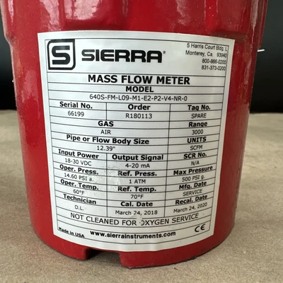 USED Sierra 640S-FM-L09-M1-E2-P2-V4-NR-0