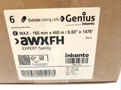 NEW INKANTO 165MM W X 450M L