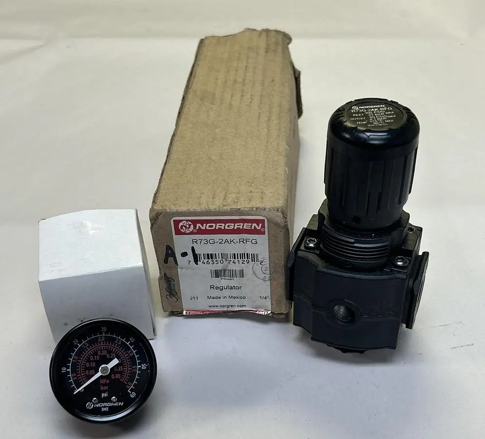 New | in-Stock NORGREN R73G-2AK-RFG Air Pressure Regulators Ohio US | Surplus Asset Holdings #1246195