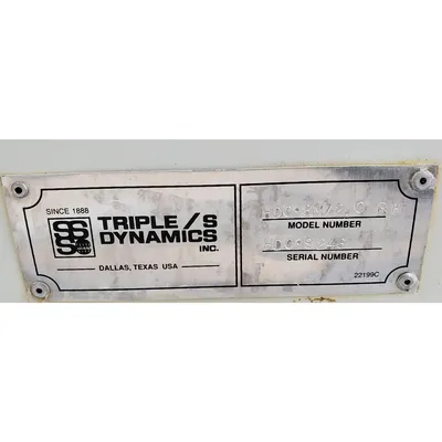 USED TRIPLE S DYNAMICS, INC. HDC-8M/2.0 RH