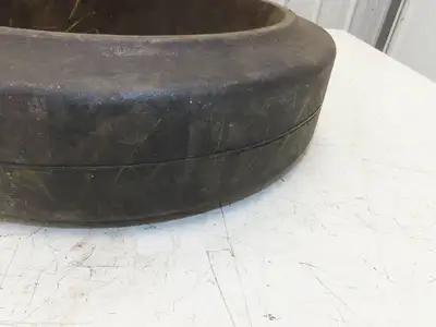 Goodrich 16x4-1/2x12 Forklift Tire Smooth Solid Press-on Black
