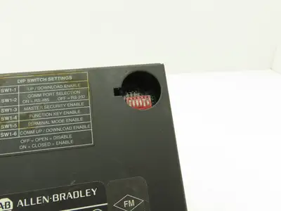 Allen-Bradley 2707-L8P2 DTAM Plus Operator Interface Panel LCD Control Ser B