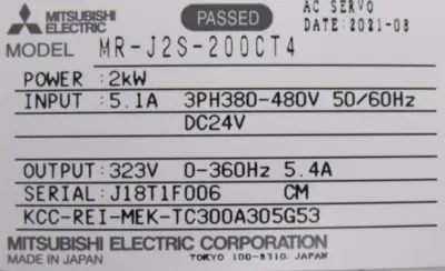 NEW MITSUBISHI MR-J2S-200CT4 SERVO DRIVE MRJ2S200CT4