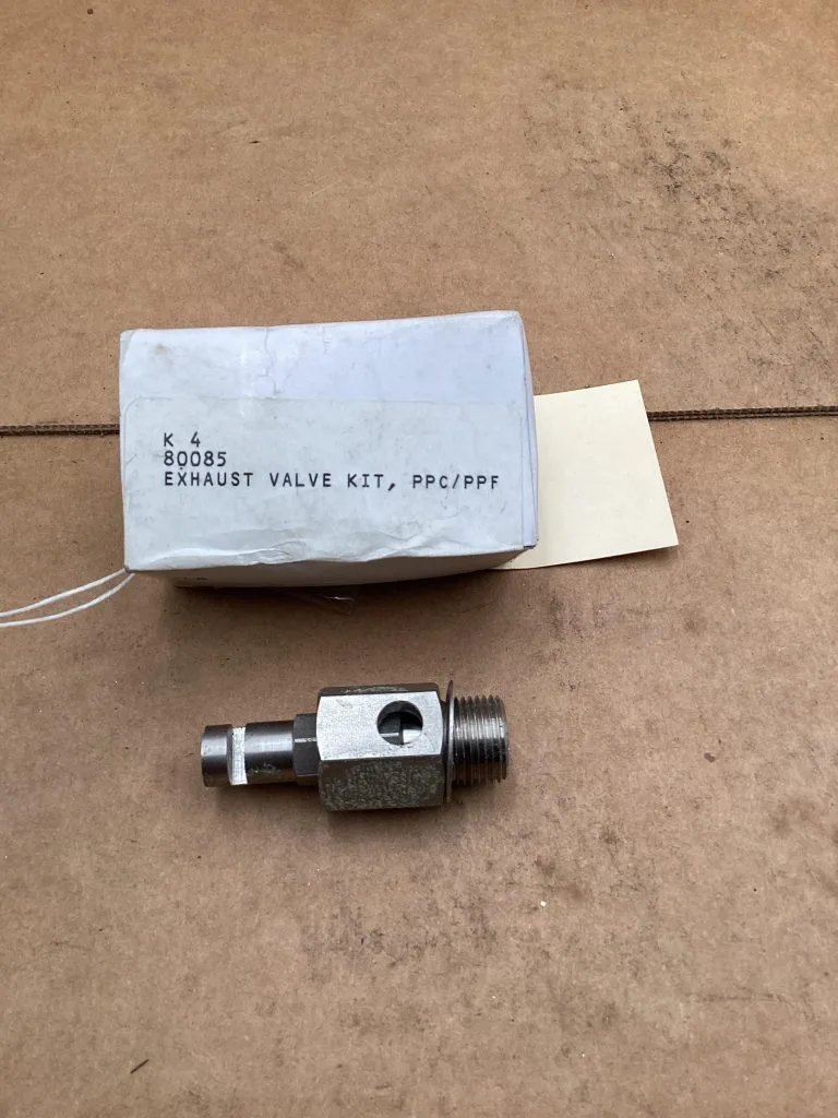 Spirax-Sarco Exhaust Valve 80085 PPC/PPF -NIB