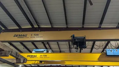 DEMAG 5 Ton Cranes - Overhead, Bridge | Highland Machinery & Crane (1)