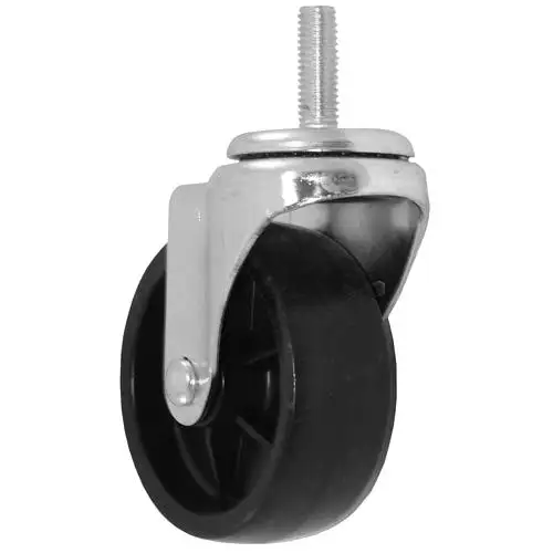 New | in-Stock Falcon Restaurant Supply New 4" Swivel Threaded Stem Caster Wheel - 1/2"-13 x 1 1/2" Stem, 240 lb. Capacity Casters Illinois US | Falcon Restaurant Supply #1376658