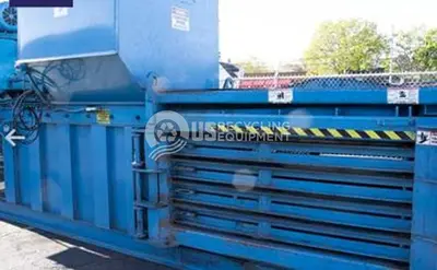 USED MARATHON SE504842-830 CLOSED DOOR, SIDE EJECT HORIZONTAL BALER