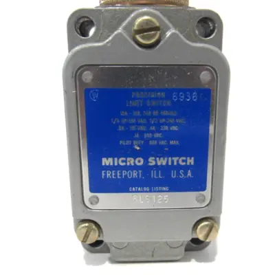 NEW HONEYWELL MICROSWITCH 8LS125 LIMIT SWITCH
