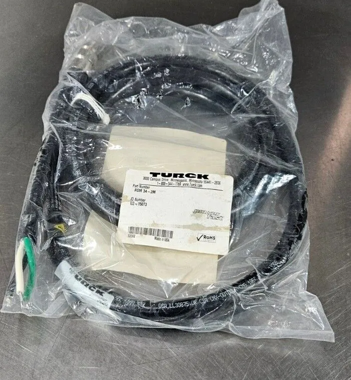 TURCK RSM 34-2M Cordset. Loc5E-25
