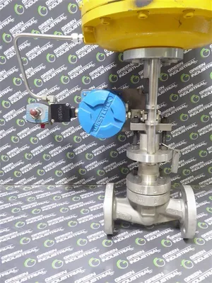 descote Klein 1" Pneumatic Actuated Valve Assembly BK1940 SE/FMA 2100BAT Used