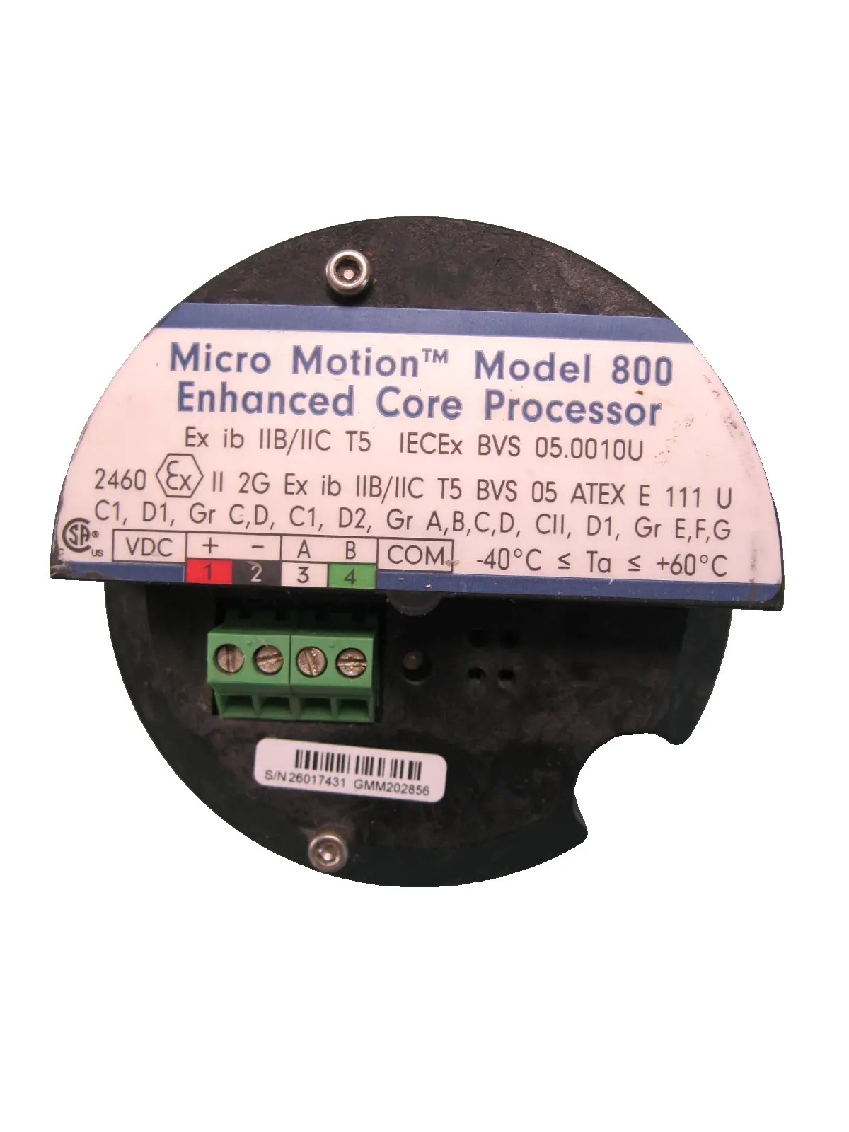 USED Micro Motion 800