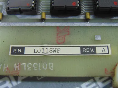 Foxboro B0133SH-D Memory Board F8620D L0118WF Rev. A Used