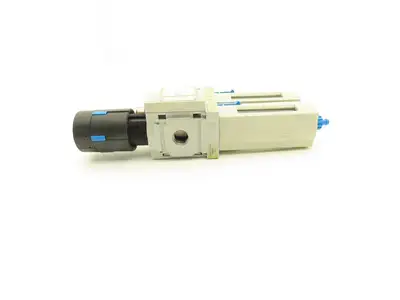 Festo MS4-LFR-1/4-D7-E-R-M-AS 1/4" Air Line Filter Regulator Lubricator Combo