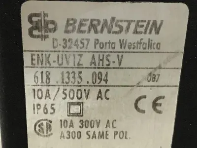 USED BERNSTEIN ENK-UV1Z AHS-V