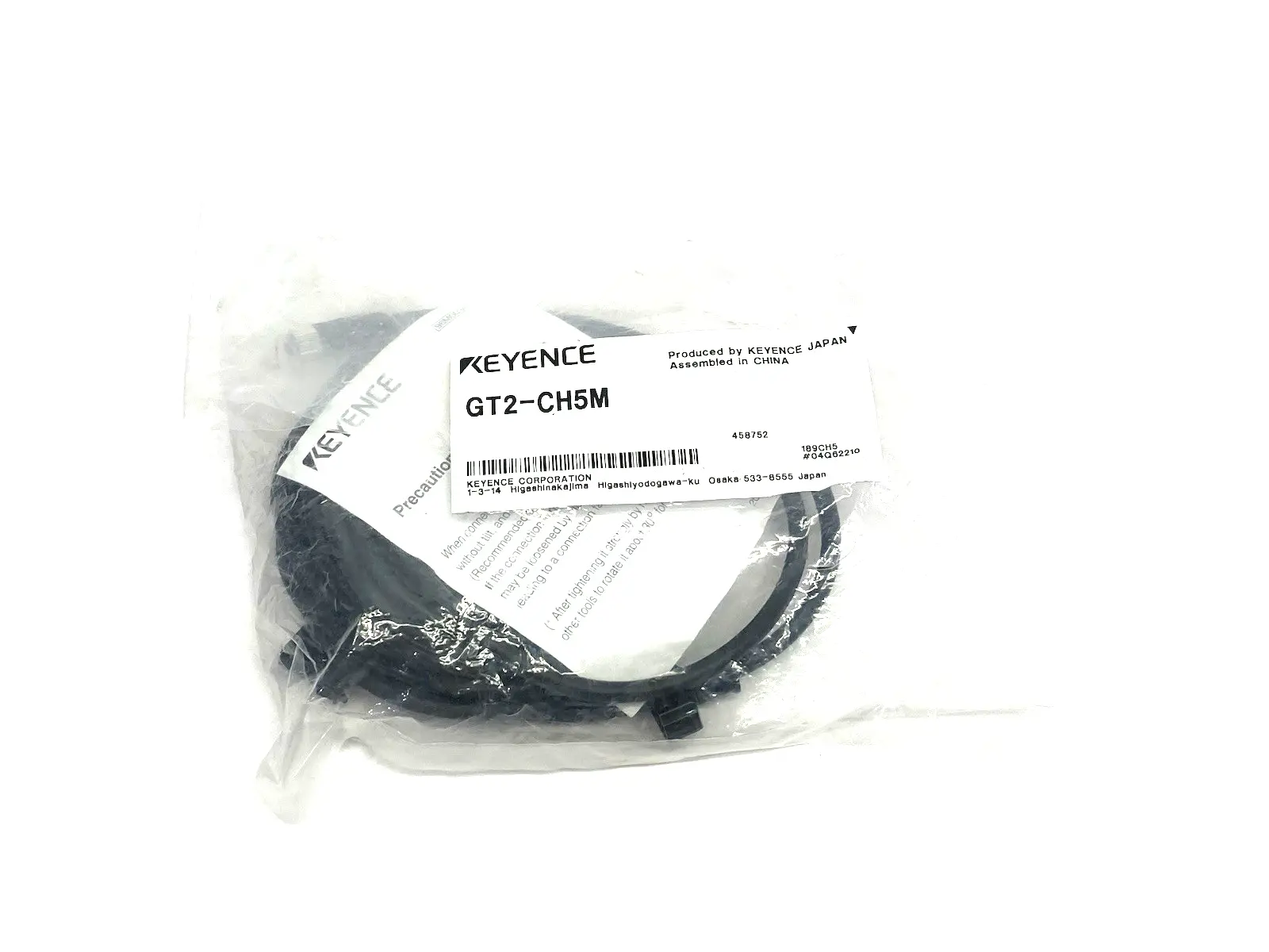 New | in-Stock KEYENCE GT2-CH5M Cable & Wire Michigan US | Maverick Industrial Sales #1391551