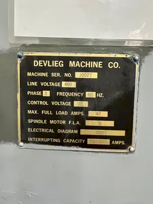 USED DEVLIEG 43K-72