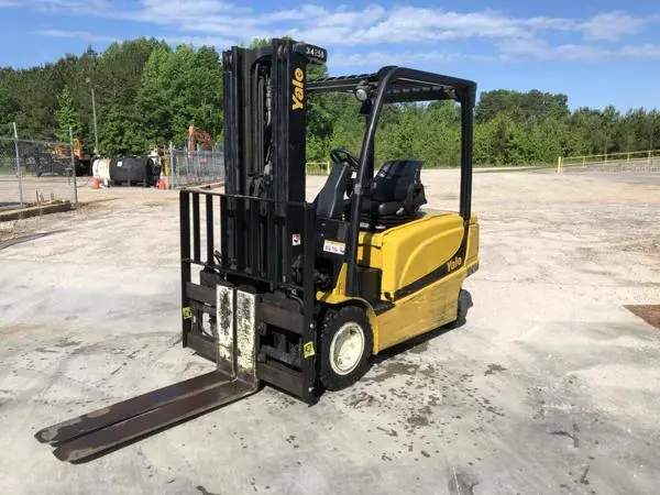 Used 2012 YALE ERP060VL 4-Wheel Sit down Electric Counterbalance Forklifts South Carolina US | Zoom Lifts & Equipment #1182298