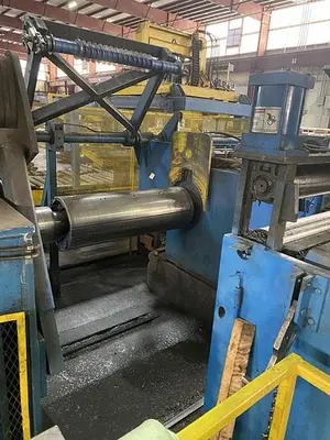 54” x .108” x 40,000 Lbs. Loopco Slitting Line (Used)