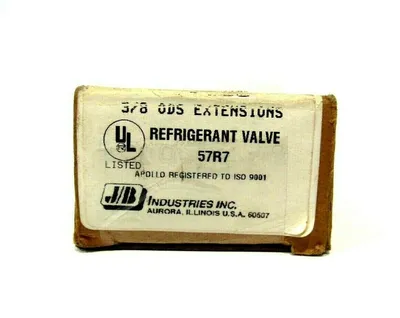 NEW JB INDUSTRIES – APOLLO 57R7 REFRIGERANT VALVE 3/8"