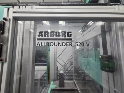 2014 ARBURG 520V-1600-800 VERTICAL CLAMP Injection Molding Horizontal/Vertical | Machinery Network (9)