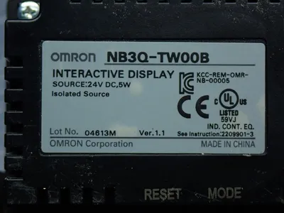 Used OMRON NB3QTW00B Interface Monitors | HGR 24 #752773