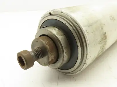 3.25"x 34" Aluminum Conveyor Pulley Roller 38" OAL 1.25" Shaft