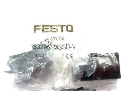New | in-Stock Festo 33295 Plug Socket Connector Accessories Michigan US | Maverick Industrial Sales #1398188