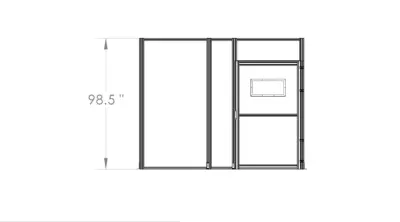 LASERVISION PN – BM3.M5P06.10×10 Heavy Duty Welding Booths | Li10 Laser (3)