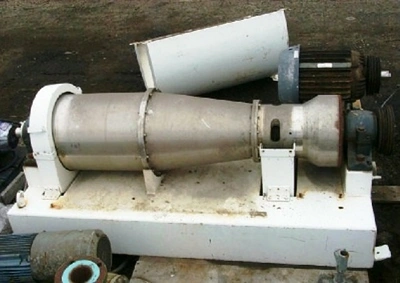 Flottweg Z3L decanter centrifuge, 316SS.