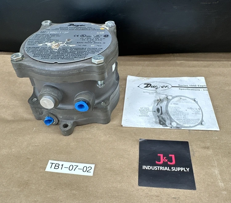 New | in-Stock Dwyer 1950-1-2F Relays & Switches Indiana US | J&J Industrial Supply #1328191