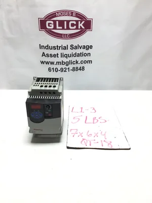 Allen-Bradley 22F-D6P0N103 PowerFlex 4M AC Drive – 480V VFD