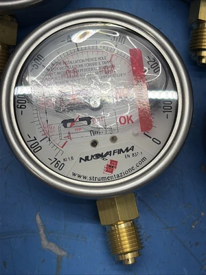 (5) Pressure Gauges -760-0 NNB Fast 🇺🇸 Shipping + Warranty