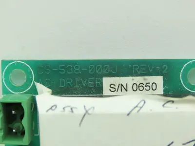 Bell and Howell CS-538-000J AC Driver Board REV. 2 700 2067
