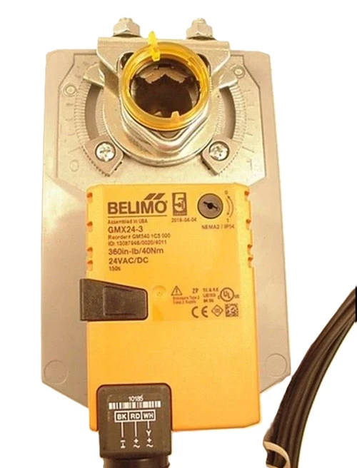 Belimo GMX24-3 Actuator, 360 in-lb 40 Nm, Non Fail-Safe [New]