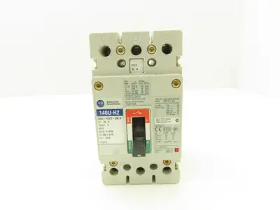 Allen Bradley 140U-H2C3-C30 Circuit Breaker 3P 30A 600V 3PH H-Frame