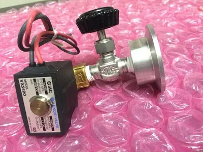 SMC VX2120 SOLENOID VALVE WITH HOKE VALVE